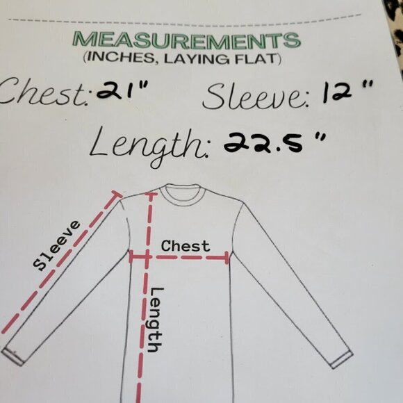 Chico's Animal-Print Mock-Neck Top SZ S 3/4 Sleeve Straight Hip Length Hem - Picture 15 of 15